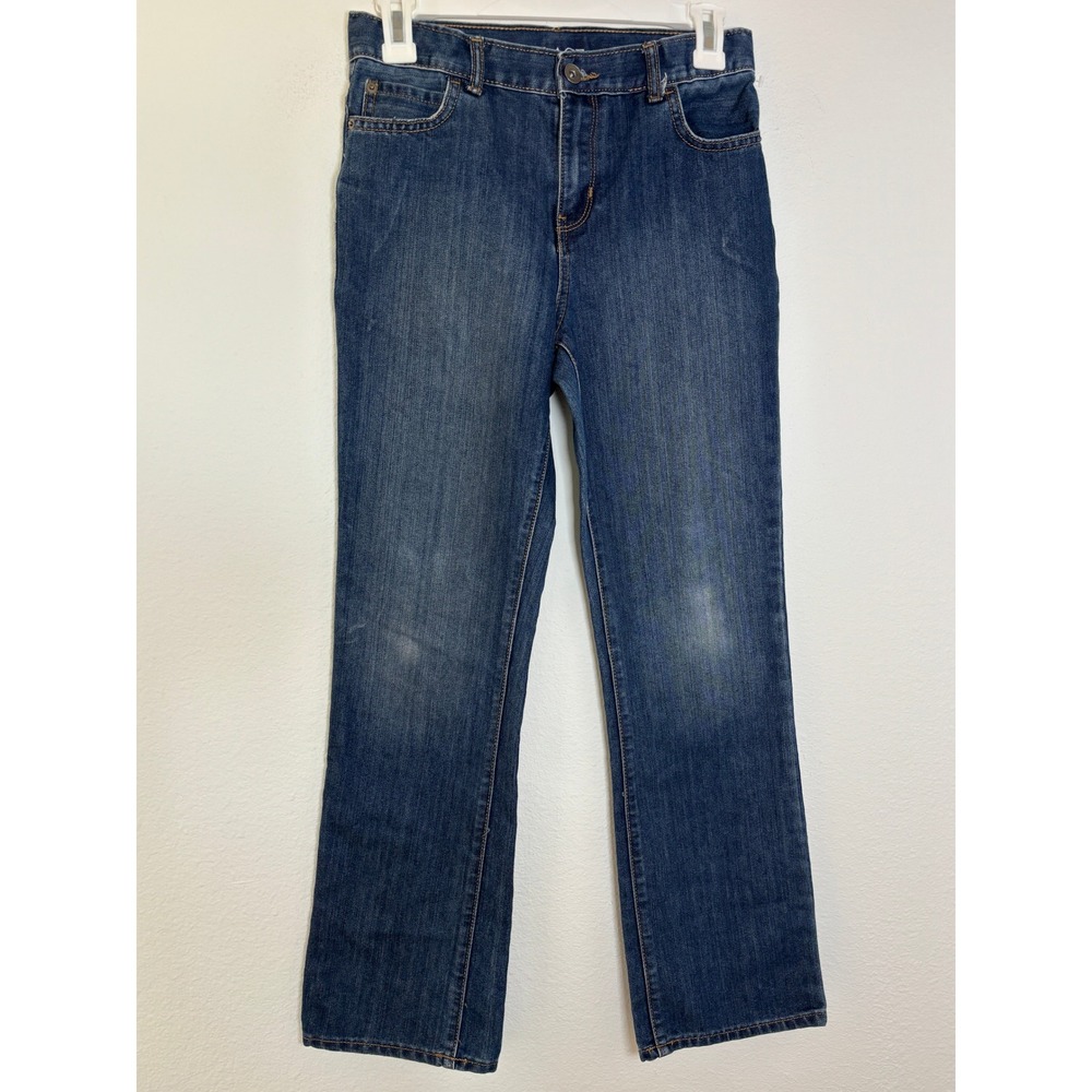 The Childrens Place Boys Bootcut Jeans Size 14 Medium Wash Denim Pants
